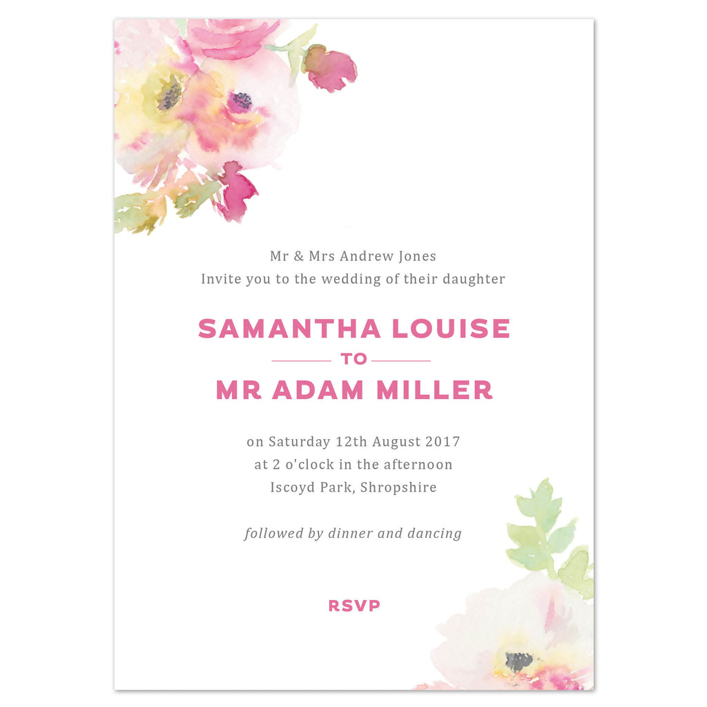 Lucy Wedding Invitation - Project Pretty