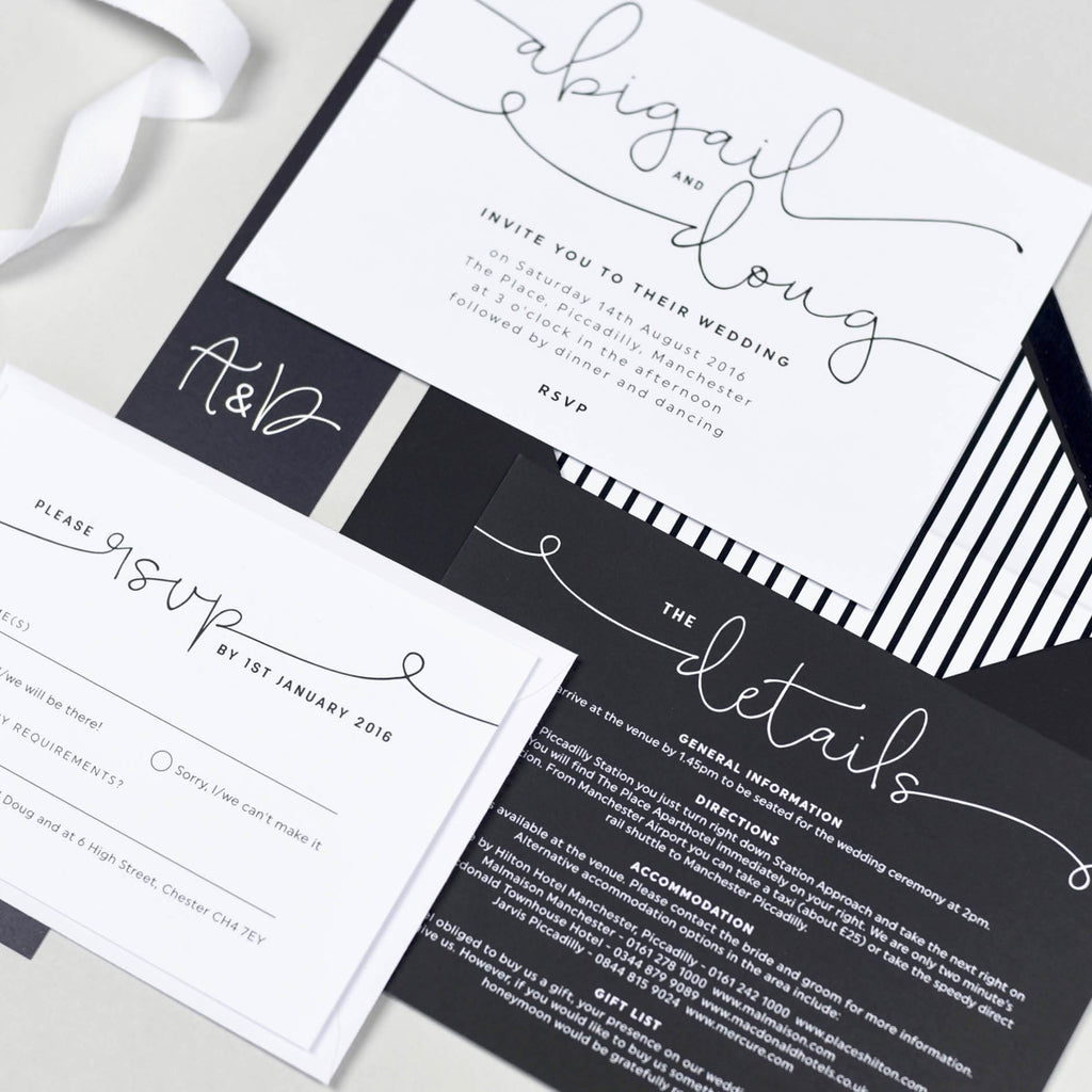 How to Make a Monochrome Themed Wedding Work