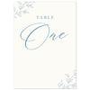Vintage Crest table numbers