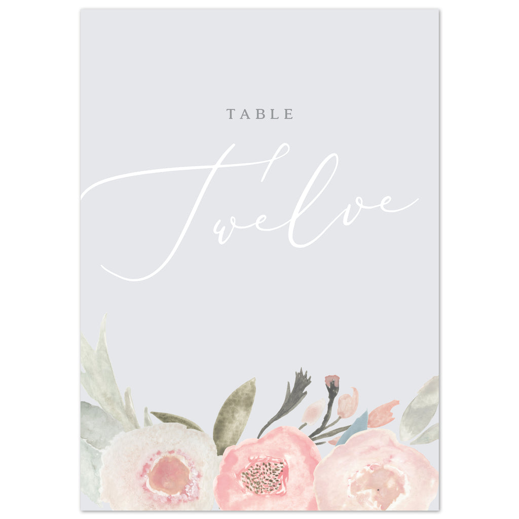 Ella table numbers - Project Pretty