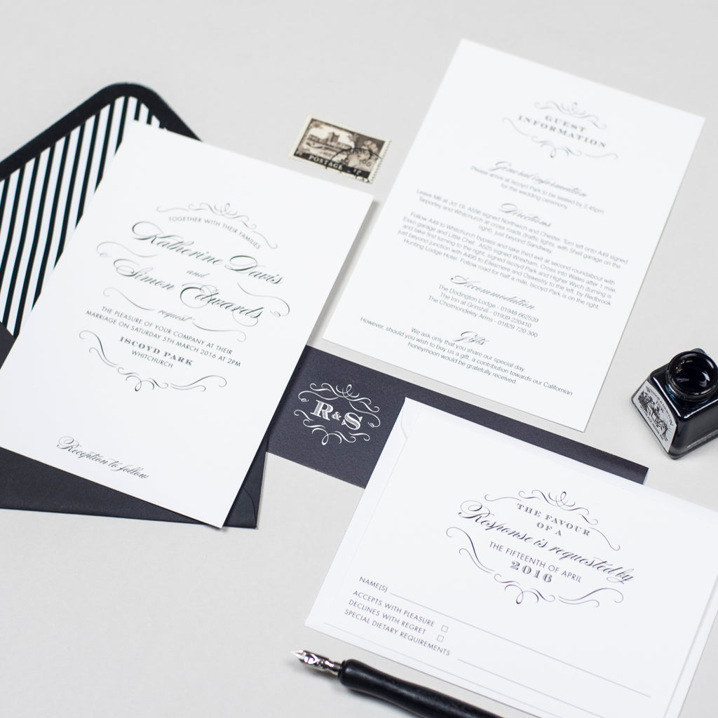 Olivia Wedding Invitation - Project Pretty