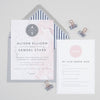 Marble RSVP card - Project Pretty