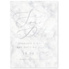 Marble foil save the date card - Project Pretty