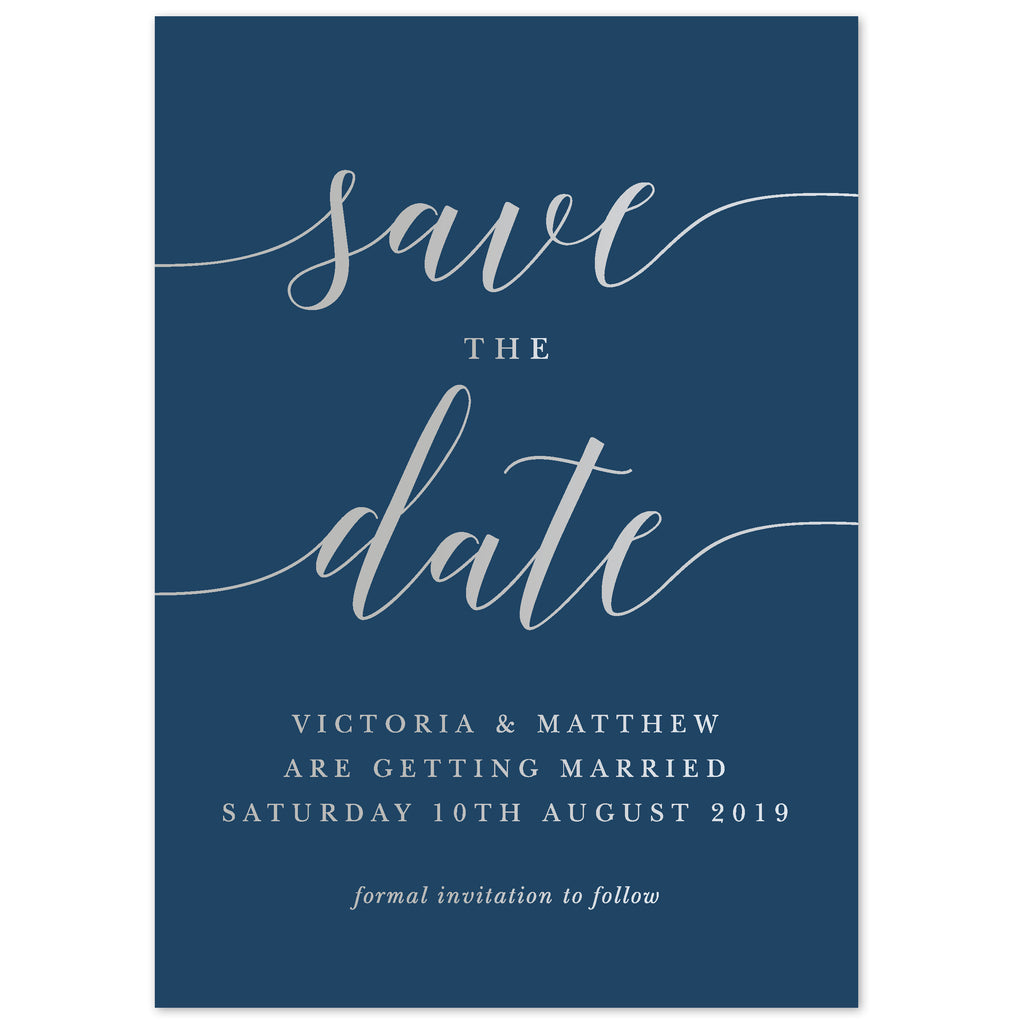 Ida foil save the date card - Project Pretty
