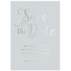 Simple script foil save the date card - Project Pretty