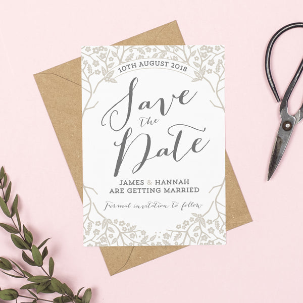 Enchanted Forest Save The Date - Project Pretty