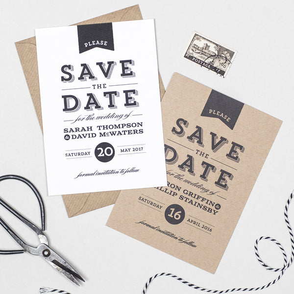 Frankie Vintage Save The Date - Project Pretty