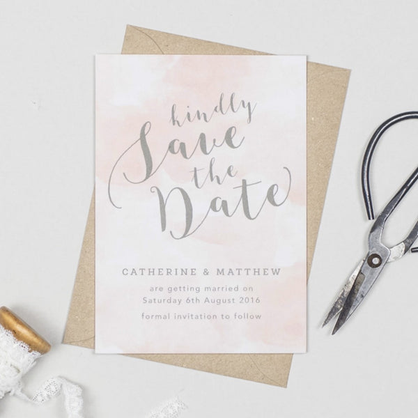 Romance Save The Date - Project Pretty