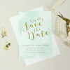 Mint Romance Save The Date - Project Pretty