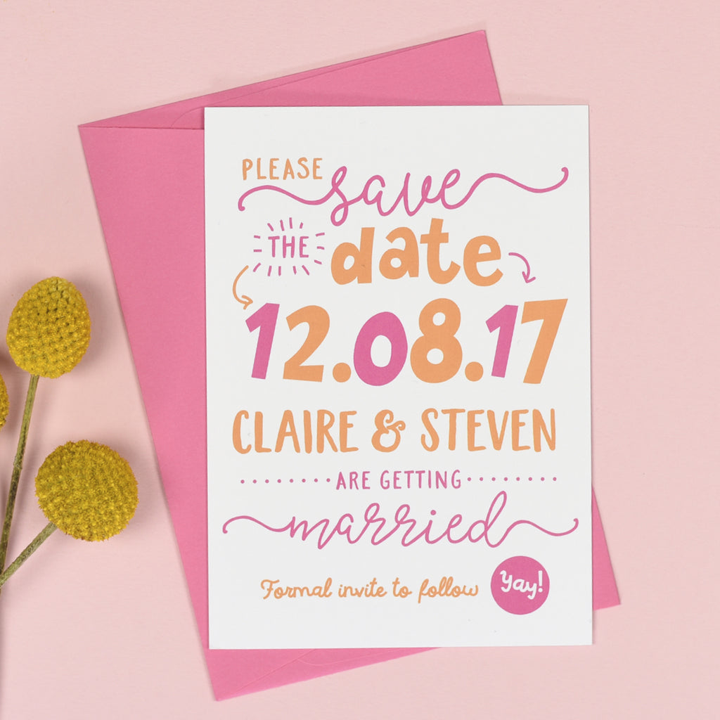 Charlie Save The Date - Project Pretty