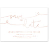 Kate foil save the date card - Project Pretty