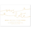 Kate foil save the date card - Project Pretty