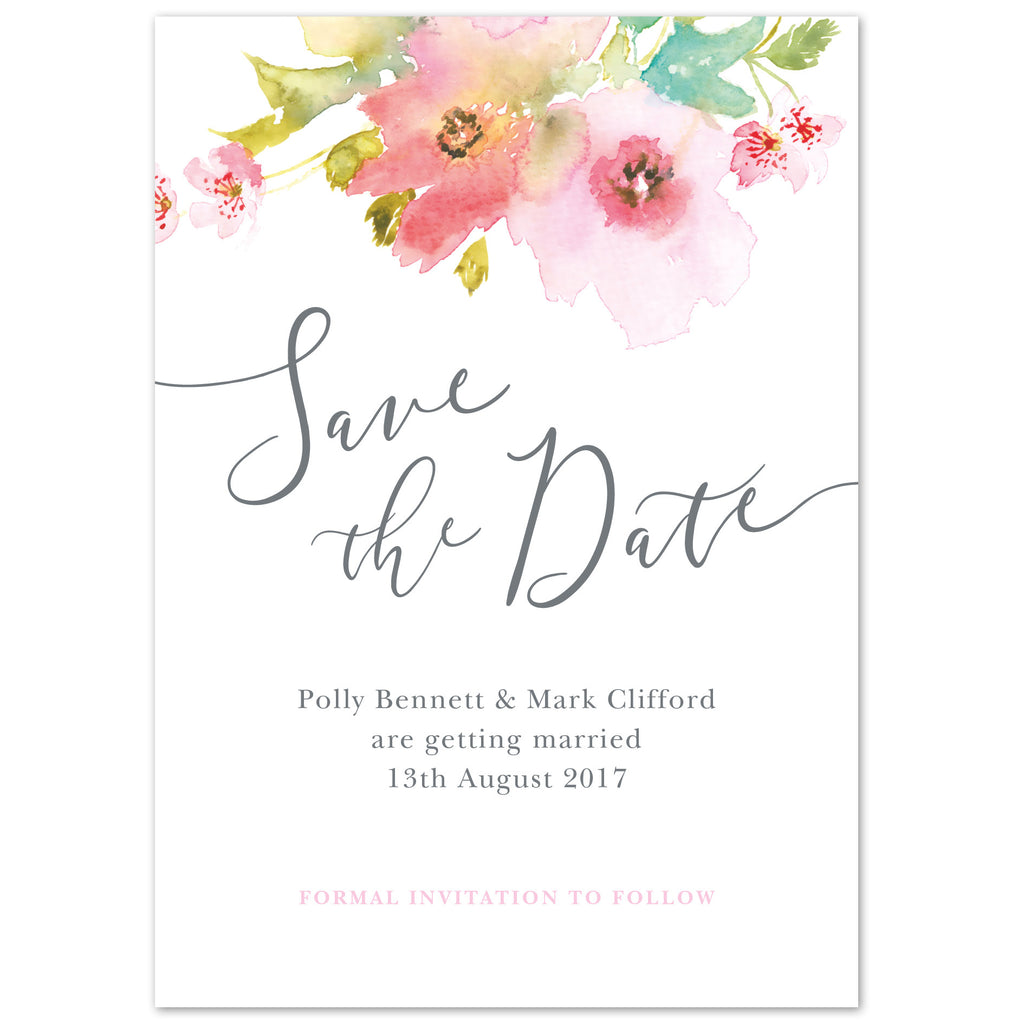 Juliette Save The Date - Project Pretty