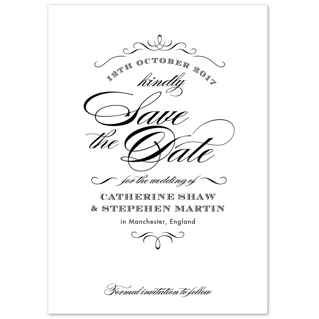Olivia Save The Date - Project Pretty