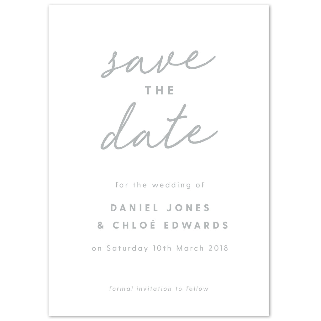 Rachel Save The Date - Project Pretty
