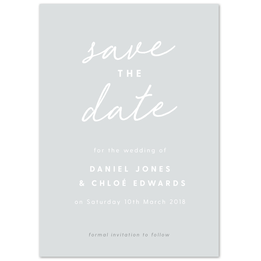 Rachel Save The Date - Project Pretty