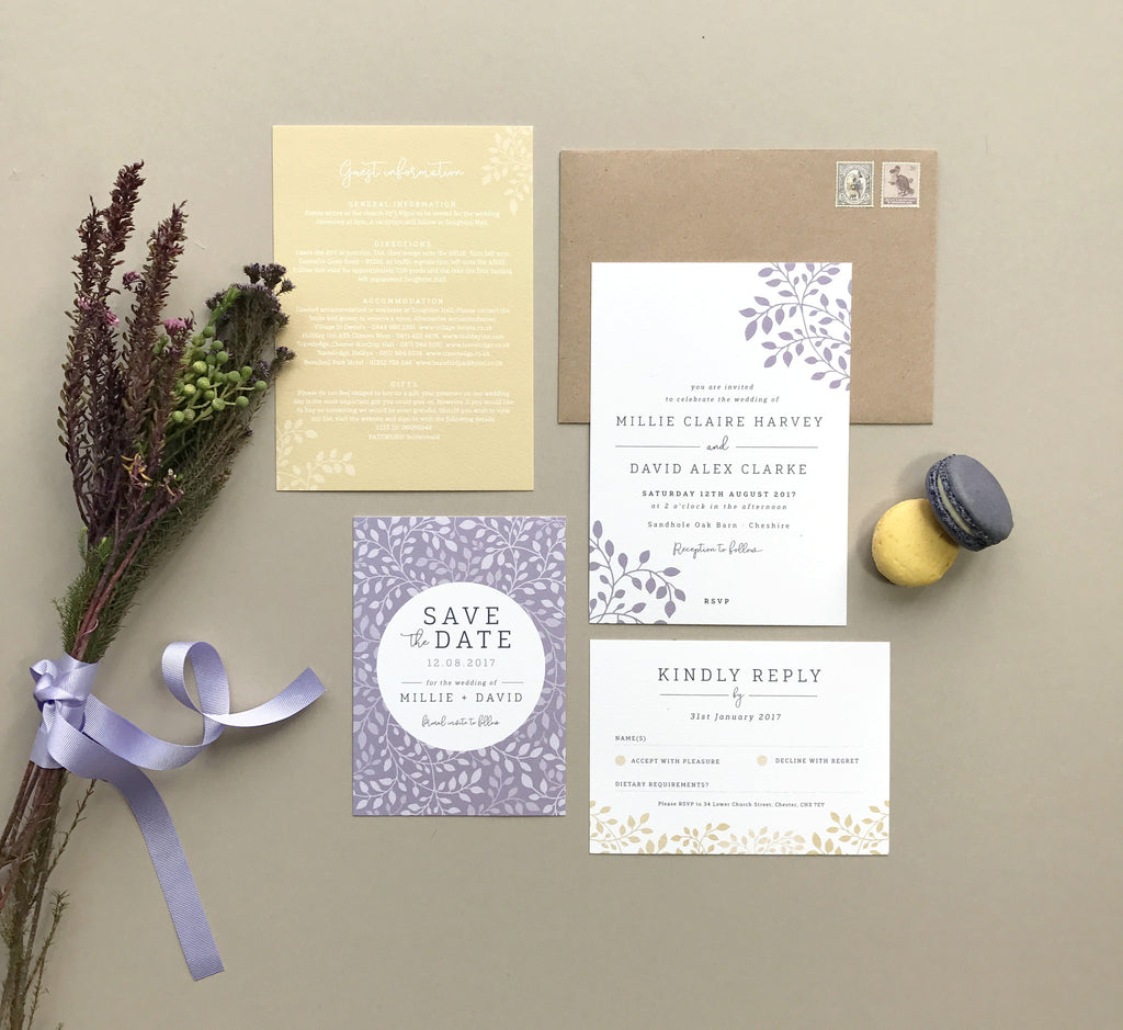 Alice Wedding Invitation - Project Pretty
