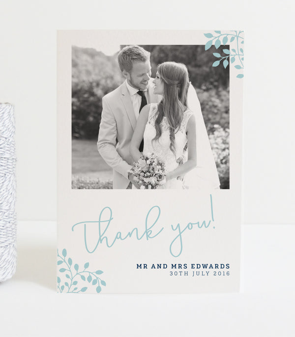 Alice Wedding Photo Thank You Cards - Project Pretty