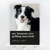 Billie Dog Welcome Wedding Sign