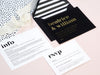 Foil printed Billie Wedding Invitations - Project Pretty