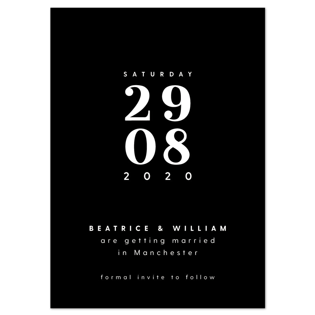 Billie Save The Date - Project Pretty