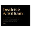 Foil printed Billie Wedding Invitations - Project Pretty