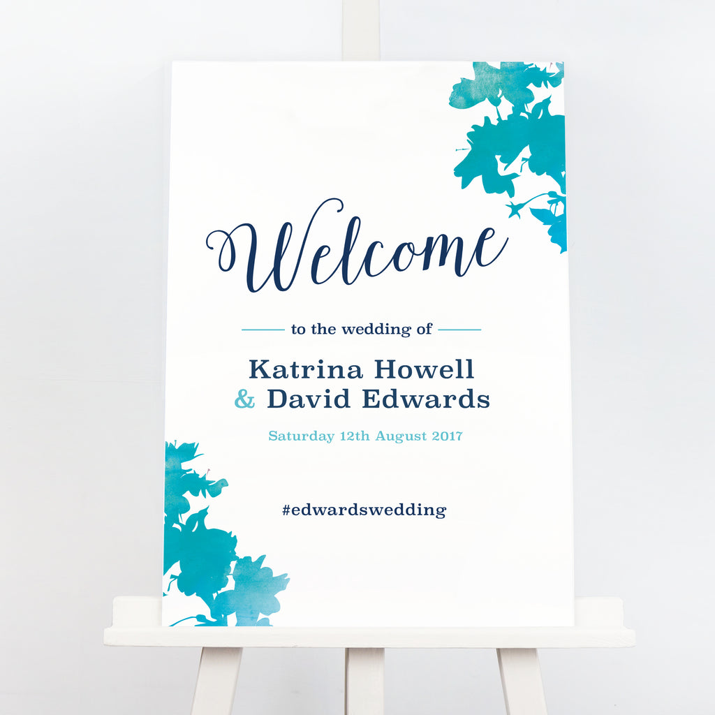 Blossom welcome sign - Project Pretty