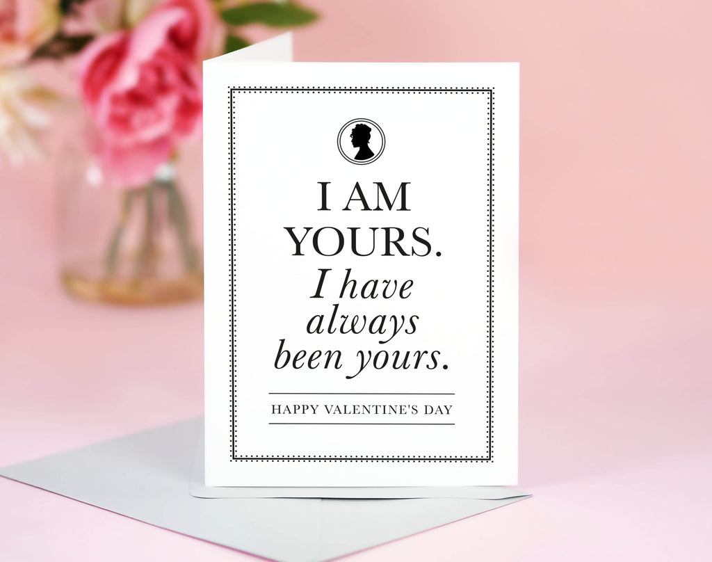 I Am Yours Bridgerton Valentine's Card - Project Pretty