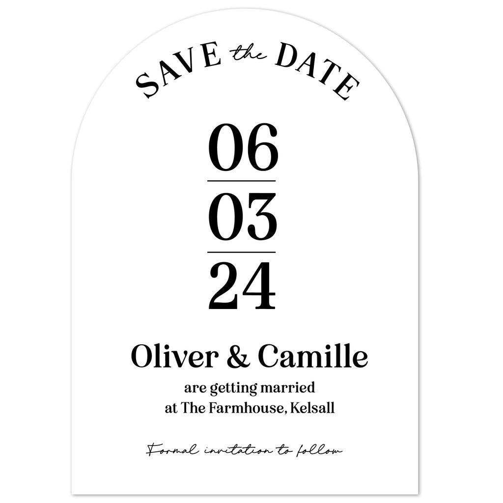 Camille Arch Save The Date