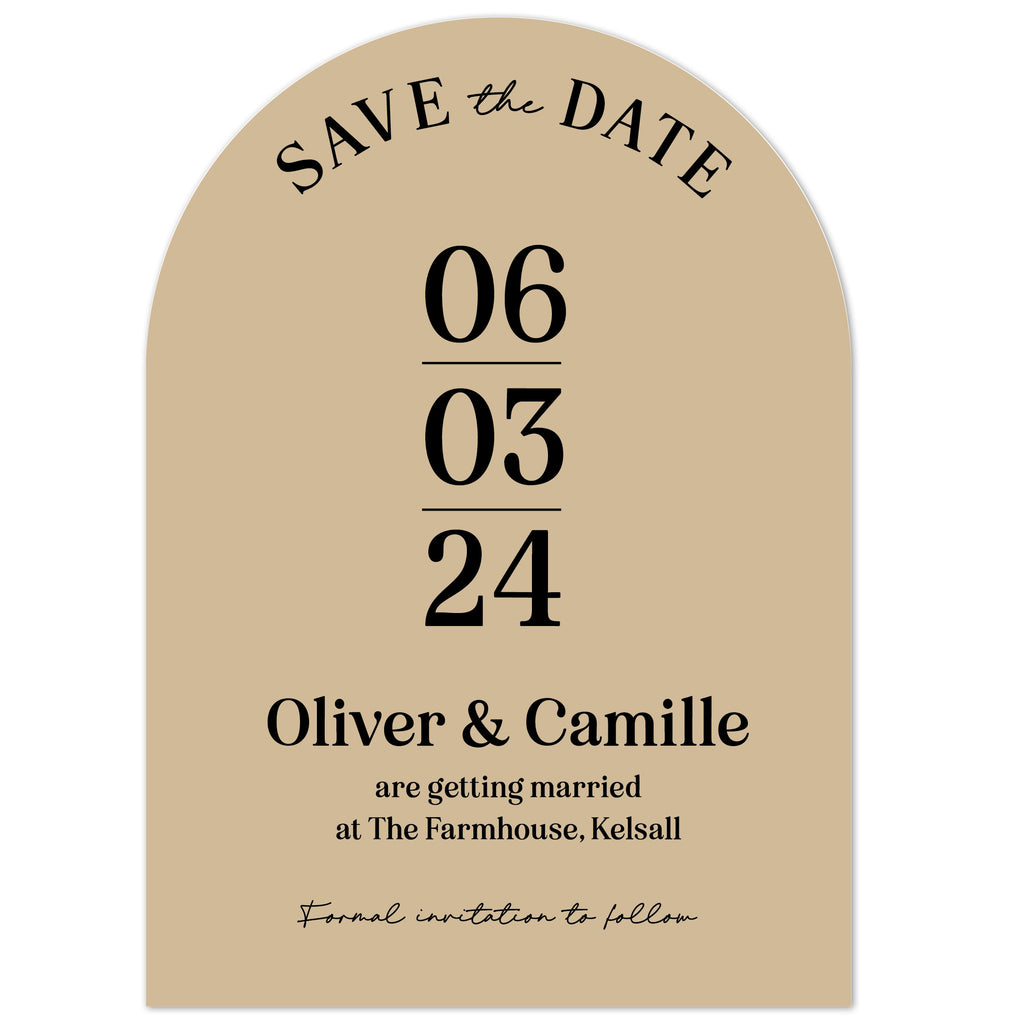 Camille Arch Save The Date