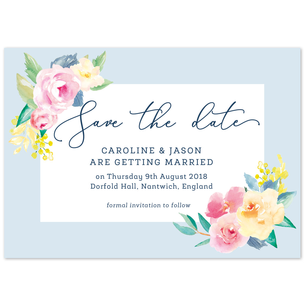 Caroline Save The Date - Project Pretty
