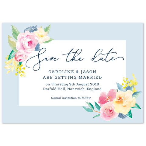 Caroline Save The Date - Project Pretty