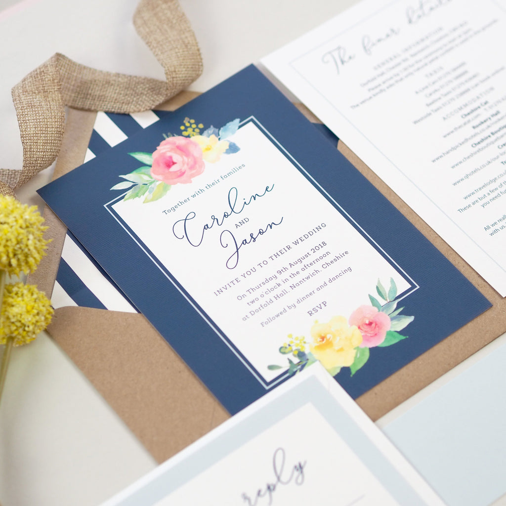 Caroline Wedding Invitation - Project Pretty