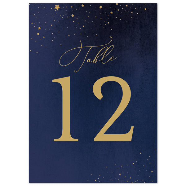 Celeste table numbers