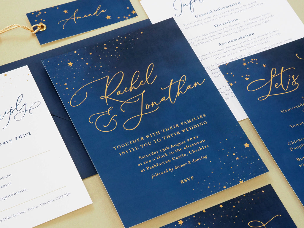 Celeste Wedding Invitation