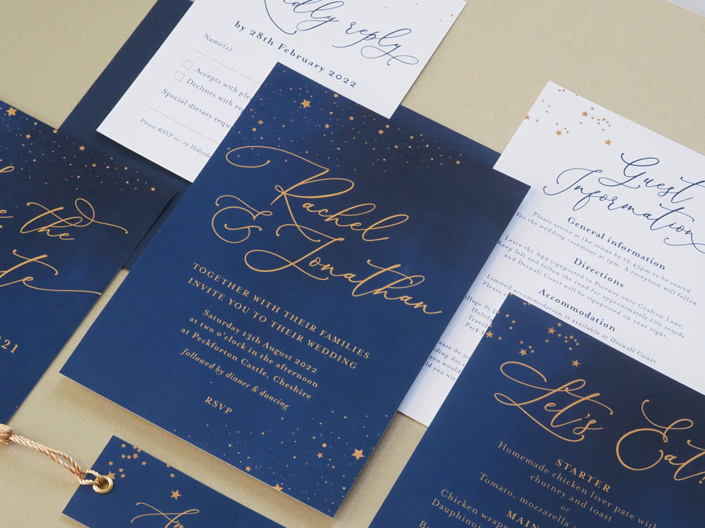 Celeste Wedding Invitation