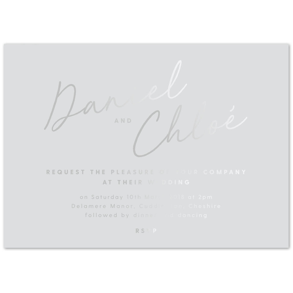 Rachel foil printed Wedding Invitations - Project Pretty