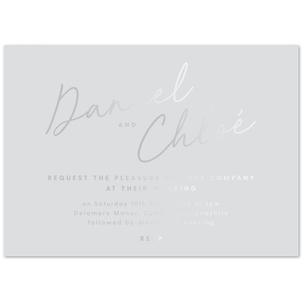 Rachel foil printed Wedding Invitations - Project Pretty