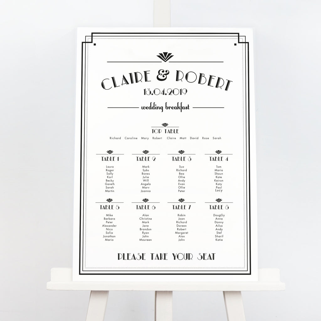 Estelle Table Plan - Project Pretty
