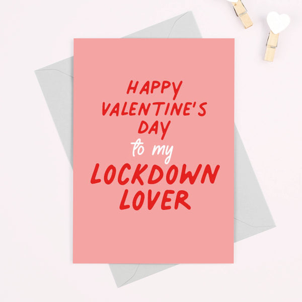 Lockdown Lover Valentine's Day Card - Project Pretty