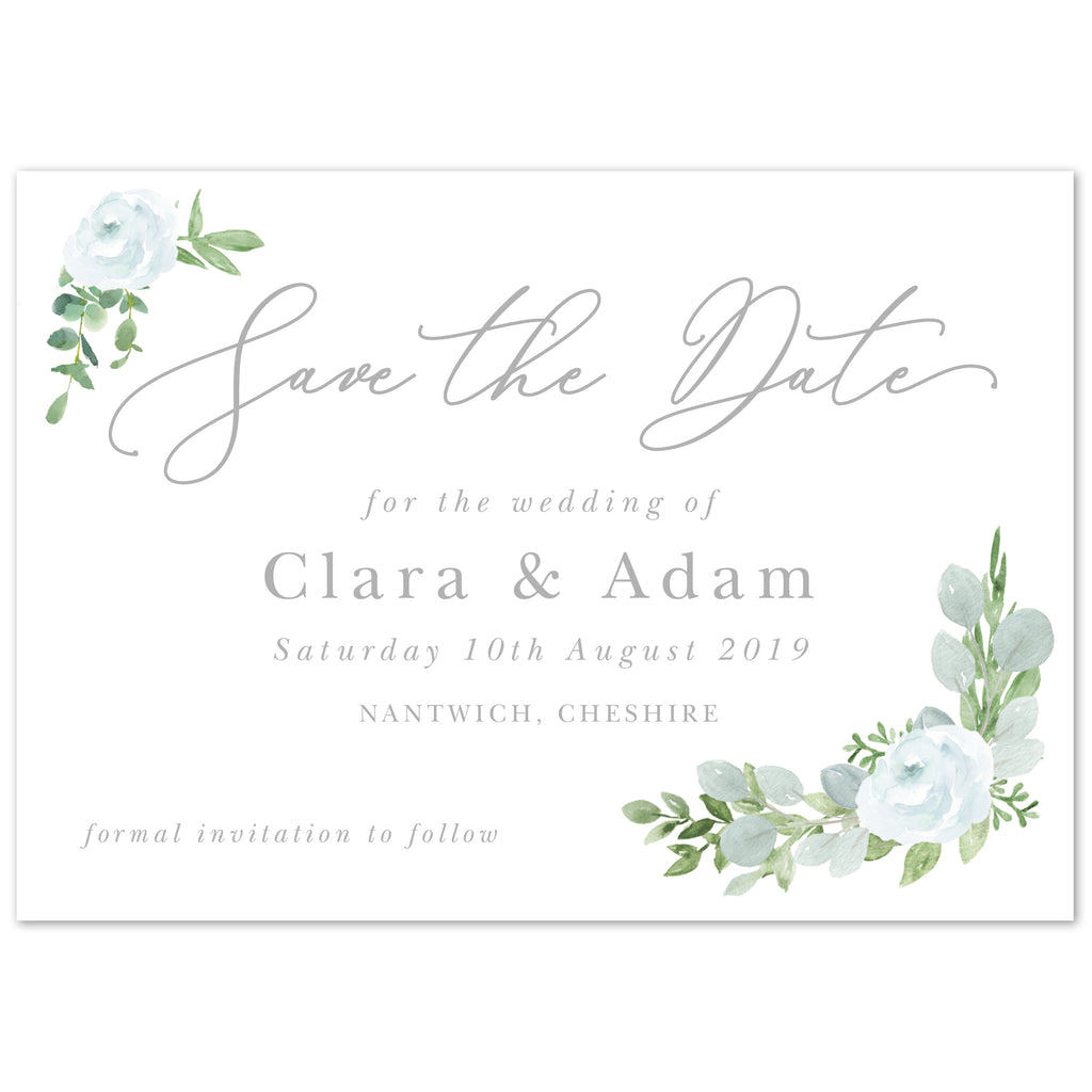 Eucalyptus Save The Date - Project Pretty