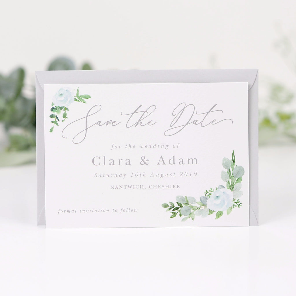 Eucalyptus Save The Date - Project Pretty