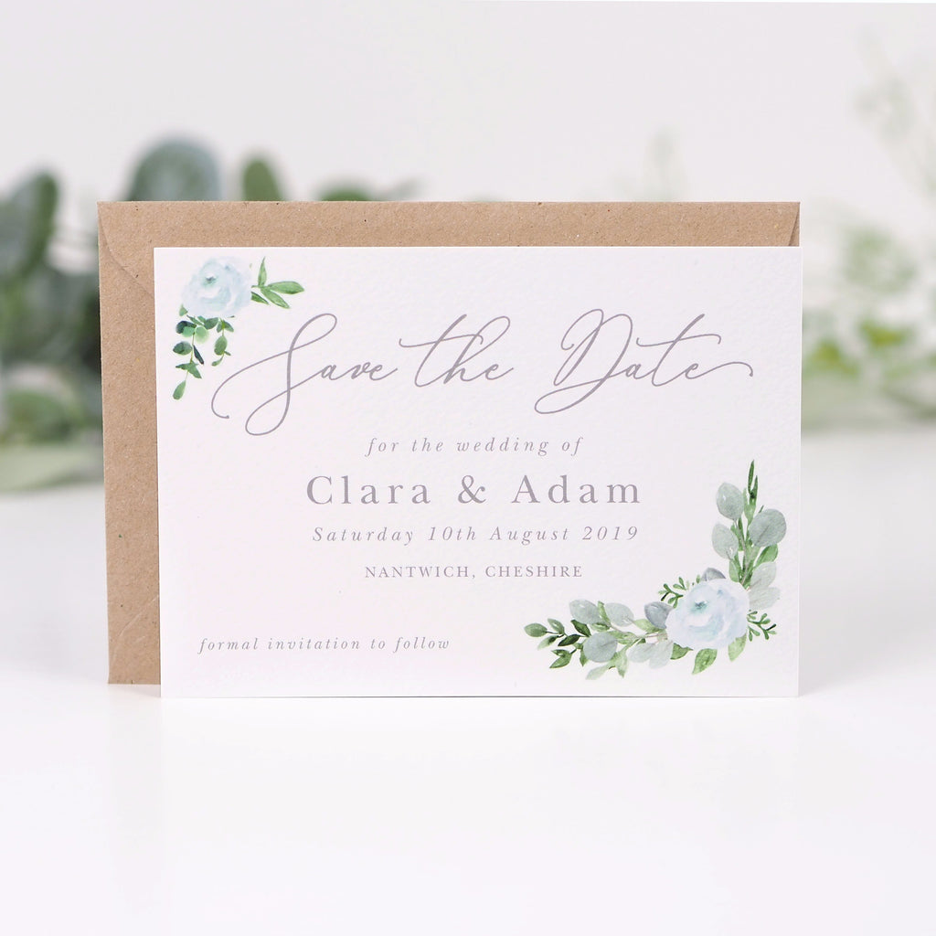 Eucalyptus Save The Date - Project Pretty