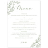 Florence Menu Cards