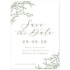 Florence Delicate Foliage save the date cards - Project Pretty