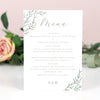 Florence Menu Cards