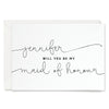 Kate Personalised 'Will You Be My Maid of Honour?' Card - Project Pretty