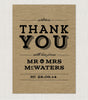 Frankie Vintage Thank You Card - Project Pretty