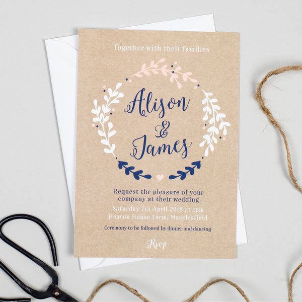 Hannah Wedding Invitation - Project Pretty