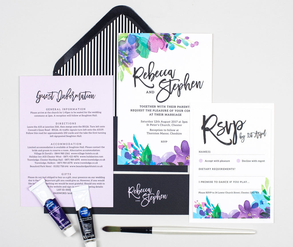 Harlow Wedding Invitation - Project Pretty